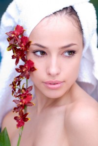 woman-spa-flower-towel