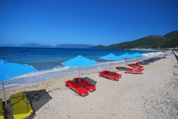 kefalonijska plaža Sami