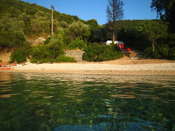 zaliv Skinos na otoku Itaka