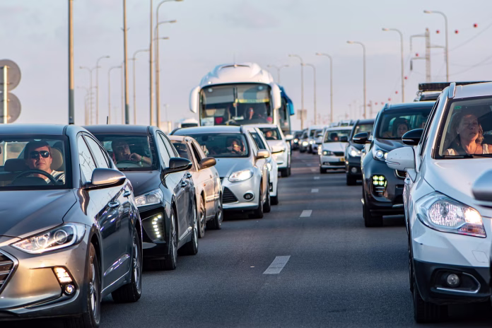 traffic, cars, road, automotive, traffic jam, driving, certain, bus, jeep, stacked, waiting, blue bus, high way, movement, people, traffic jam, traffic jam, traffic jam, traffic jam, traffic jam