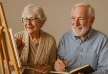 Aktivno in ustvarjalno v zrelih letih: bliža se Festival za tretje življenjsko obdobje starejši par ustvarja