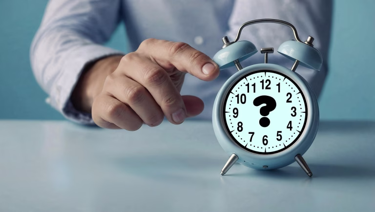 ai generated, clock, time, hours, question mark, question, nature, symbol, summer, winter, man, hand