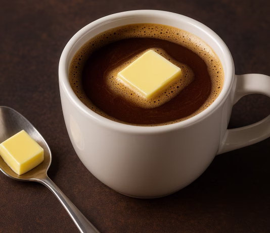 Maslo v kavi: trend, ki buri mnenja – razvajanje ali past za zdravje? Kava z žličko masla