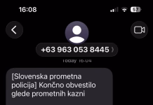 Ste prejeli SMS sporočilo o neporavnanih obveznostih? Ne klikajte! prevarantsko sporočilo sms