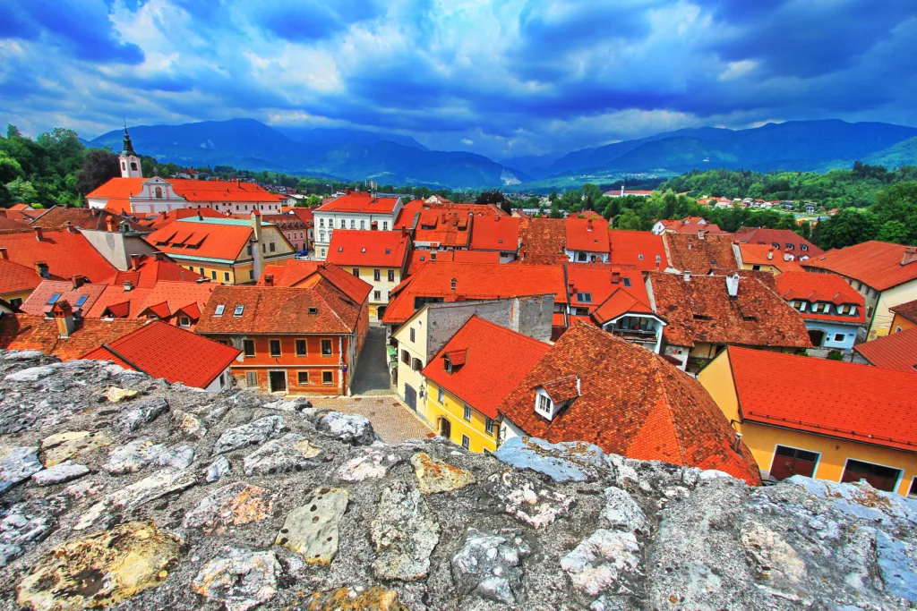 On the edge of Alps lies the picturesque town of Kamnik