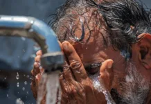 Vročinski val: NIJZ s pomembnim opozorilom za vse, ki telovadijo na prostem summer, nature, heat, hot, heatwave, water, splash, drink, ai generated, heatwave, heatwave, heatwave, heatwave, heatwave