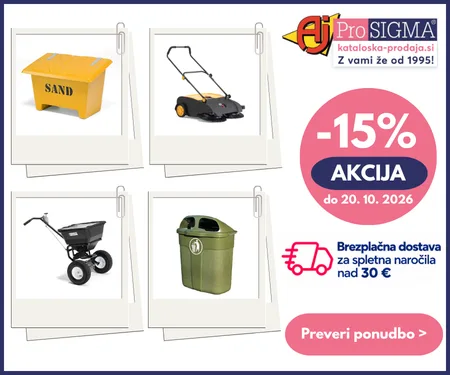 PROSIGMA | Akcija 6 izbranih izdelkov za čisto, varno in urejeno okolje; -15%